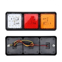 Feu arrière LED 12V 24V 3 sections pour camion et remorque 2010-2025
