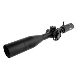 Lunette de chasse Marcool ALT 5.5-25x50 avec mise au point latérale sur le premier plan focal, réticule à illumination rouge, longueur totale de la lunette 350 mm - Product Image 1