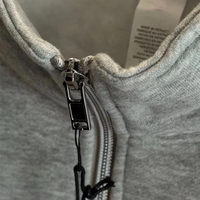 Ensemble veste et pull décontracté en molleton de coton épais de haute qualité pour femmes et hommes, coupe ample, 2 pièces