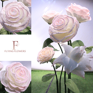 Decorazioni per matrimoni e feste artificiali in piedi giganti <span class=keywords><strong>fiori</strong></span> <span class=keywords><strong>di</strong></span> <span class=keywords><strong>carta</strong></span> crespa per san valentino e la festa della mamma - Product Image 2