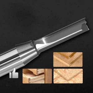 Fraise <span class=keywords><strong>à</strong></span> double dent en carbure, queue de 1/2 pouce, pour routeur CNC, outils de tournage du bois pour le travail du bois - Product Image 5