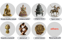 Sculpture d'aigle en métal de grande taille pour jardin architectural extérieur, artisanat en bronze de qualité supérieure