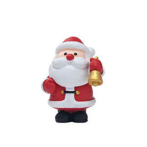 Top Rhyme Christmas Figurines Resin Dolls 3.9in Traditional Style Indoor Decor Living Room Desktop Ornaments - Product Image 5