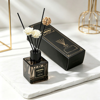 Diffuseur de parfum d'ambiance professionnel 50ml, longue durée, arôme floral fruité naturel, avec décor floral