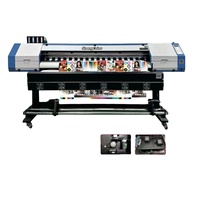 Impresora Eco Solvente Shengcolor de 1.8M (6.2 Pies) XP600/i3200, Plotter para Vinilo, Lonas Digitales, Pancartas Flexibles, Impresora para Exteriores