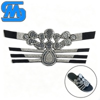 Sandales classiques en cuir avec strass, style argentin porténo, pour l'été, traditionnelles