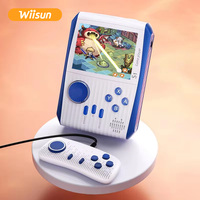 S1 Pantalla de 3,0 pulgadas Mini consola de juegos Retro de mano 666 juego manejado excelente consola de juegos para recuerdos de la infancia Wiisun