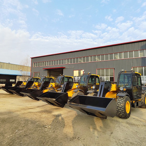 Manipulador Telescópico Ligero y Económico, Montacargas Agrícola 4x4, Manipuladores Telescópicos para Construcción, Cargador Telescópico de Ruedas de 3 Toneladas con Motor AC - Product Image 4