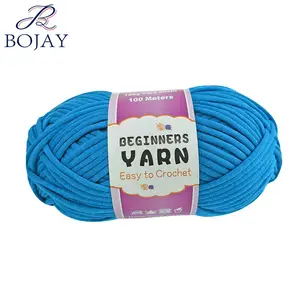 Bojay 2024 New Cotton Tube Yarn, 100g Ball 75% Cotton 25% Nylon Blended DIY Braided Tube yarn