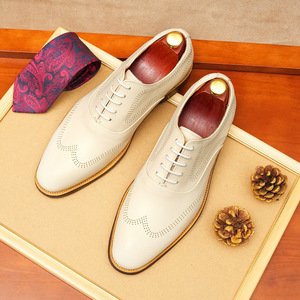 Zapatos DSYX de Cuero Genuino al por Mayor, Transpirables, Ligeros, Antideslizantes, con Diseño Tallado, Estilo Vintage, para Bodas, Oficina y Carrera Profesional - Product Image 4