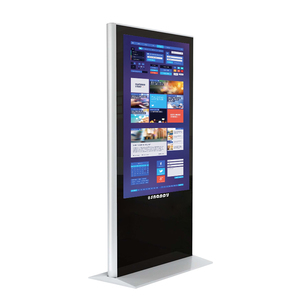 Floor standing digital Signage LCD touch screen 55 inch ultra slim kiosk totem lcd screen vertical marketing - Product Image 5