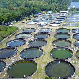 परिपत्र टैंक लाइनर hdpe गोल मछली टैंक वाटरप्रूफ जेम्ब्रोन - Product Image 6