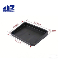 Boîte de rangement de la console centrale intérieure de la voiture en ABS noir 3/5 portes, accessoires intérieurs de la console du tableau de bord pour Suzuki Jimny JB64 JB74 2019+