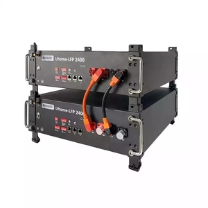 แบตเตอรี่ลิเธียมไอออน AOBOET <span class=keywords><strong>Uhome</strong></span> 48V 200ah 10Kwh แบบติดตั้งบนชั้นวาง สำหรับระบบพลังงานแสงอาทิตย์ - Product Image 4