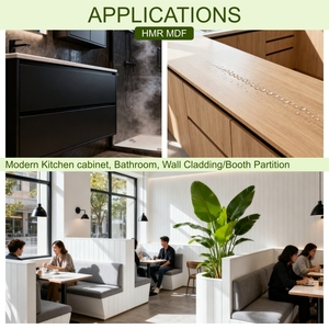 Hmr chống ẩm màu xanh lá cây <span class=keywords><strong>MDF</strong></span> Board 18 mét 12 mét cho đồ nội thất nhà bếp & Tủ phòng tắm - Product Image 4