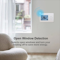Termostato de calefacción inalámbrico Smart Life, para caldera de gas o control de bomba de calor