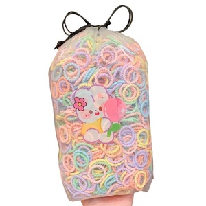 ยางรัดผมยางยืดสีสันสดใสสำหรับเด็ก 300 เส้น ที่เข้ากับสีผม ไม่ทำให้ผมเสียหาย สำหรับเด็กผู้หญิงตัวเล็ก - Product Image 5