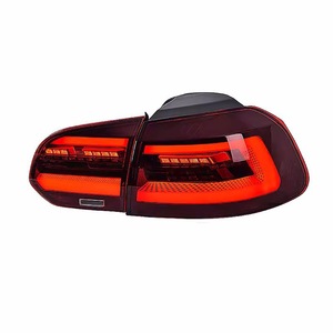 Luces Traseras LED para Golf6 R20 2009-2012, Accesorio de Estilo para Auto, GTS DRL, Señal Dinámica de Reversa, Rojo, Nuevo para Golf6 T - Product Image 4