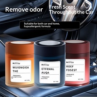 Désodorisant de voiture Astree en pot, longue durée, à base d'extraits végétaux, élimination des odeurs, sans électricité, pour voiture et maison, 180g