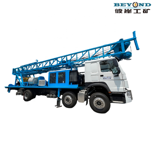 Plateforme de forage de puits d'eau montée sur camion BZC-600B - Diesel 132 kW, Pompe à boue BW850, Argile/Sable/Revêtement de fond de rivière, Certifié CE - Product Image 2