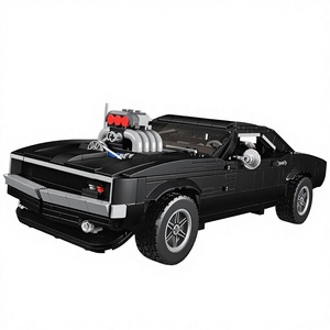Bloques de Construcción de Plástico ABS <span class=keywords><strong>para</strong></span> Niños, Modelo de Auto Deportivo Clásico Vintage - Product Image 6