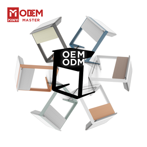 Juego de Escritorio y Silla MINYI LOOP, Moderno, de Aleación de Aluminio y MDF, Simple, para Estudiantes Adolescentes, Adultos, Uso Escolar y de Oficina - Product Image 2