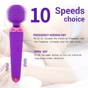 Recarregável Vibrador Mulher Handheld Av Wand Massager Masturbação Feminina Adulto Sex Toys - Product Image 4