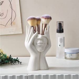 Cilindro de Almacenamiento Multifuncional de Alta Gama para Brochas de Maquillaje, Organizador de Cosméticos para Escritorio, Contenedor para Lápiz Labial y Lápiz de Cejas - Product Image 3