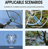 Protection d'hélices Mavic 4 Pro : Anneau de protection anti-collision pour drone, couvercle de protection d'hélices, accessoires de remplacement