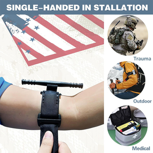 Application à une main <span class=keywords><strong>Garrot</strong></span> Emergency Stop Bleeding Tactical <span class=keywords><strong>Cat</strong></span> Training Garniquet With Pen - Product Image 5