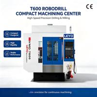 Centre d'usinage CNC LEYO T600, fraiseuse 3 axes Robodrill, BT40 BBT40, Fanuc Syntec, 20000 tr/min, ATC haute vitesse