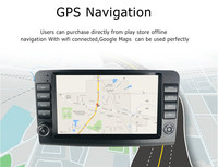 Autoradio Android 11 2 Din pour Mercedes Benz Classe M Ml W164 X164 Ml350 Ml300 Gl500 Ml320 Ml280 Gl350 Gl450 Stéréo Multimédia