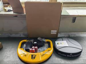 Serrure de roue automatique en acier Barrière de stationnement Télécommande Carport Serrure de stationnement de voiture Alimentée par <span class=keywords><strong>batterie</strong></span> pour parking de voiture - Product Image 4