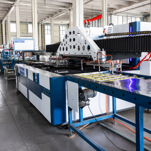 Máquina Plegadora de Chapa Metálica Automática de Doble Estación, Plegadora de Paneles CNC de Alta Precisión para la Industria de Gabinetes de Acero Inoxidable - Product Image 3