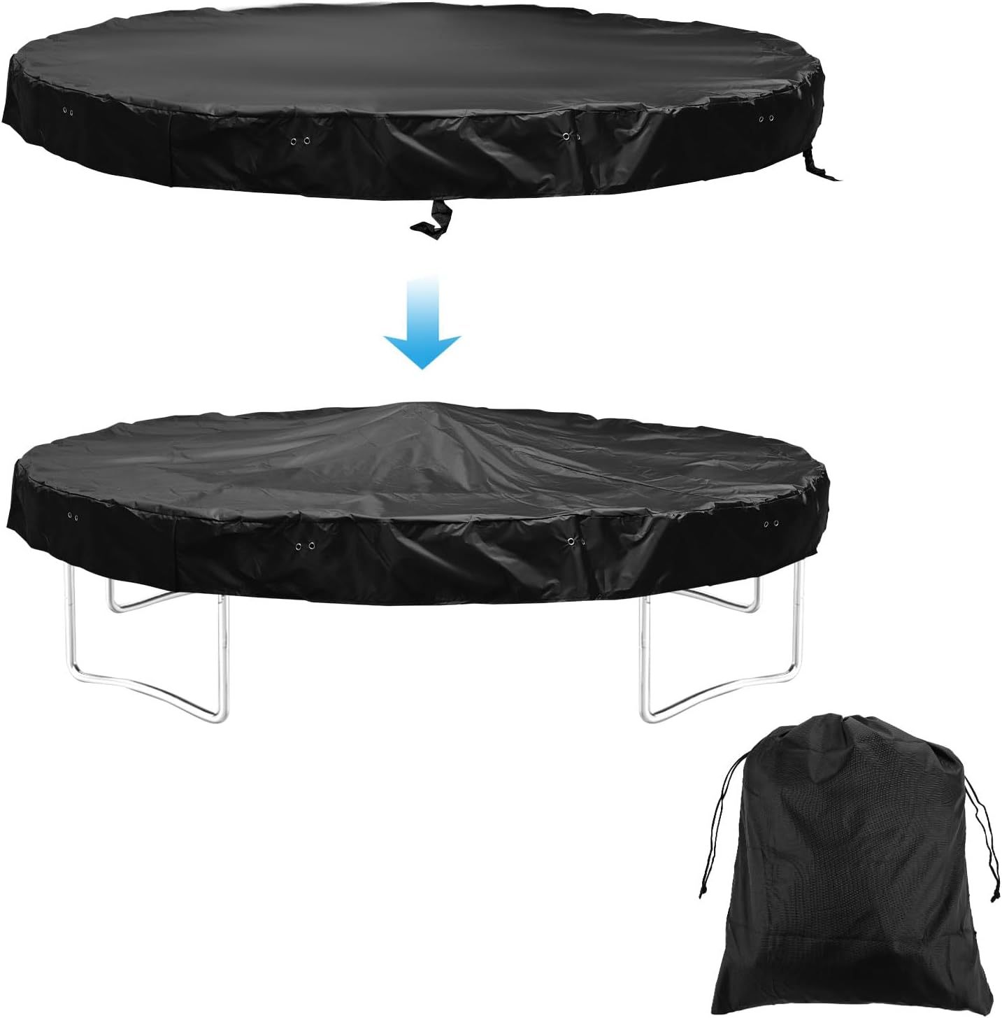 Housse De Protection Pour Trampoline - Imperméable Et Anti-UV - 3 Mètres - Extérieur