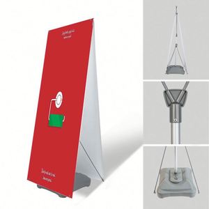 Expositor de PVC tipo X, Precio de Fábrica al por Mayor en China, Expositor Retráctil de Aluminio de 80*180 cm - Product Image 5