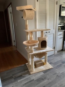 OEM ODM 2024 vendite calde di lusso Pet House gatto piccola torre <span class=keywords><strong>Scratcher</strong></span> per interni - Product Image 6