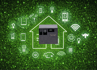 Module de relais de puissance électromagnétique Bluetooth 12V, interrupteur de relais intelligent, surveillance de la phase du compteur prépayé, TUV pour