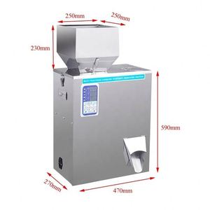 Machine de pesage et de remplissage pour matériaux en poudre granulaires, 10-100g, pour graines, grains de café, aliments - Product Image 3