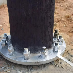 Poteau de communication en acier galvanisé à chaud, tour d'antenne amateur, arbre artificiel de 30 m, bionique, durée de vie de 50 ans, certifié ISO9001 - Product Image 6