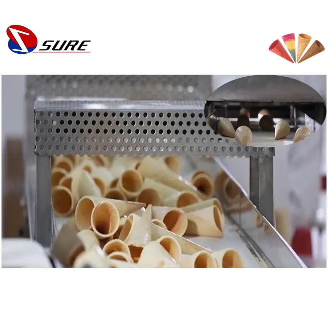 Gemaakt In China Automatische Ijs Kegel Machine/Ijs Kegel Biscuit Machine/Suiker Kegel Bakmachine
