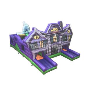 Casa Embrujada Silenciosa Llena <span class=keywords><strong>de</strong></span> Terror, Laberinto <span class=keywords><strong>de</strong></span> Mansión en Forma <span class=keywords><strong>de</strong></span> Tienda para el Festival <span class=keywords><strong>de</strong></span> Halloween - Product Image 1