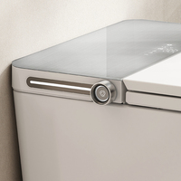 S036 WC intelligent moderne à chasse automatique en céramique, à poser au sol, pour salle de bain