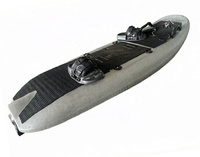 Artpower 15KW 5356.8WH Planche de surf électrique à propulsion par jet Gris/Noir Matériau EPP écologique 72V SUP polyvalent pour l'océan