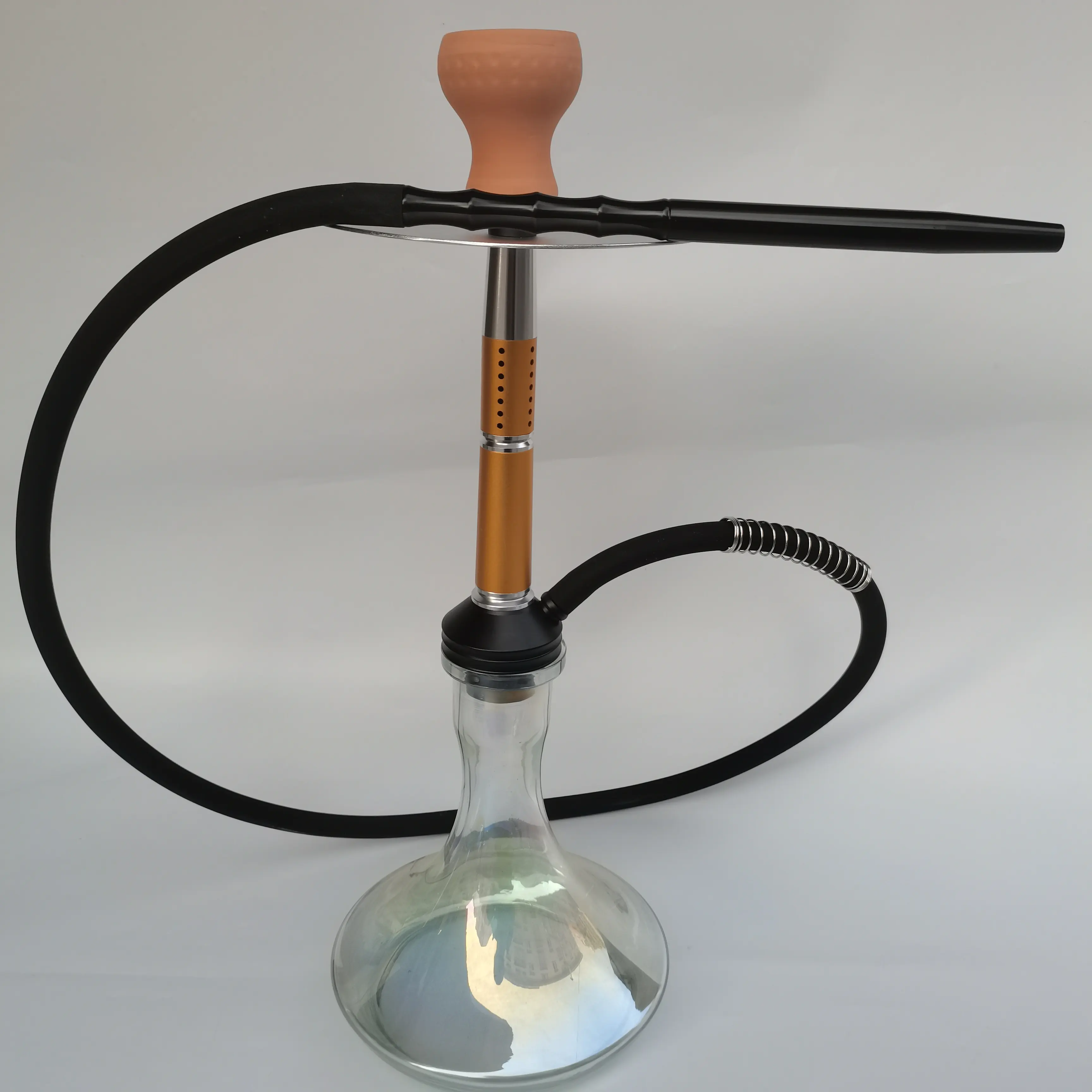 อาหรับ Shisha มอระกู่อลูมิเนียมโลหะมอระกู่ล็อคยางมอระกู่