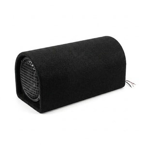 Caja de Subwoofer Activo para <span class=keywords><strong>Auto</strong></span> de 12 Pulgadas, 400W Pico, Bajos Profundos, Altavoz Tubular, Sistema de Audio Amplificado de 12V - Product Image 3