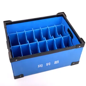Manufacturer Best Price Wholesale Antistatic Foldable Picking Storage Boxes Pp Plastic Sheet Box