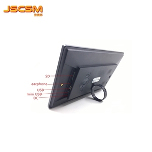 Máy Tính Để Bàn Nhựa Khung Lịch Hiển Thị 10.1 Inch Màn Hình Lcd Pin Hoạt Động Xem Ảnh Kỹ Thuật Số - Product Image 5