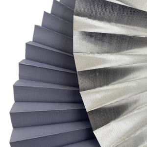 Durevole con tessuto pieghettato in film di alluminio poliestere resistente ai raggi UV per tessuti per tende di lusso per la casa - Product Image 3