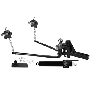 Kits de enganche de distribución de peso de 1000 libras con control de balanceo y vástago de 2 pulgadas, bola de enganche de 2-5/16 pulgadas para remolque, caravana, caravana - Product Image 1